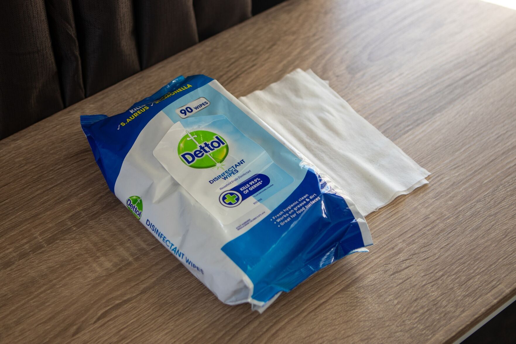 3. Disinfectant wipes.